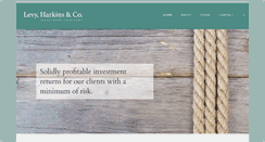 Desktop Screenshot of levyharkins.net